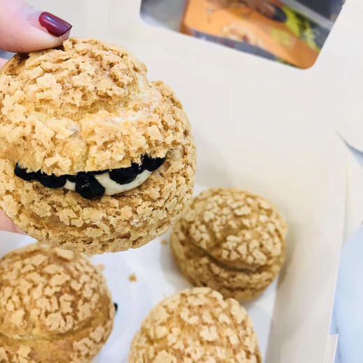 网红珍珠奶茶泡芙