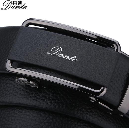 【服饰鞋包】丹迪皮带男士皮带 自动扣商务腰带 男式头层牛皮软皮带 商品图1