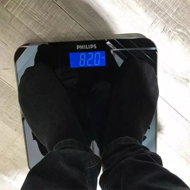 亏本清仓抢购f利浦蓝牙体脂秤17项身体健康数据分析