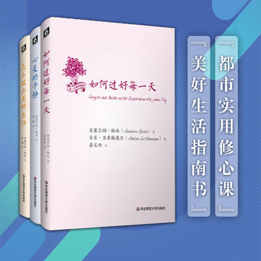 当代心灵导师安塞尔姆格林 如何过好每yi天+怎么过上美好生活+心灵的平静 精装 商品图0