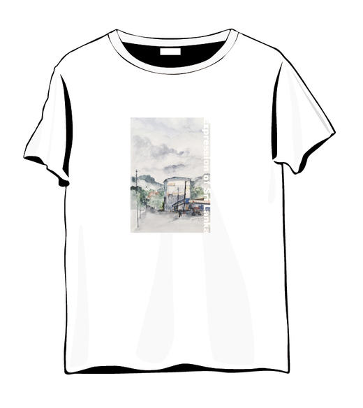 【斯里兰卡】系列 自由时尚 文化衫 知名画家徐青水彩作品衍生品 商品图4