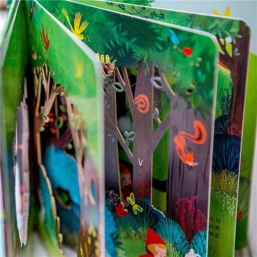 尤斯伯恩 世界经典童话纸雕图画书 3D立体书 8册任选 商品图2