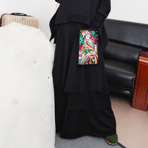 裙埃落定绣花大摆半身裙 | 杨老师同款  | 现货加急发 商品图2