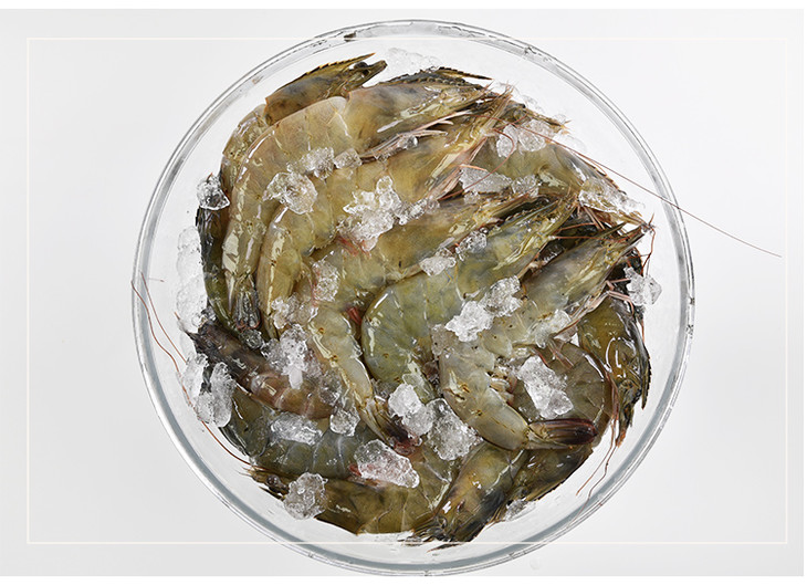 冰鲜虾白对虾水产海鲜
