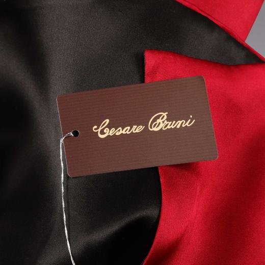 CESARE BRUNI品牌，双层双面桑蚕丝牡丹绣花围巾CH810 商品图6