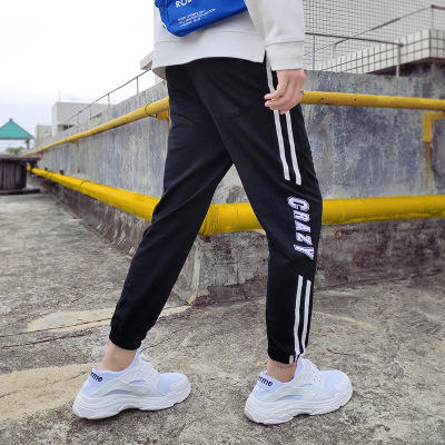 【服饰鞋包】秋季男装休闲裤男青少年韩版长裤男士四季嘻哈运动裤潮流 商品图1