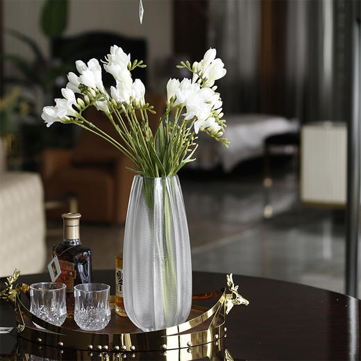 原野 自然风花艺仿真花假花套装 花瓶装饰混搭客厅酒店花艺摆件 香雪兰混搭套装 商品图7