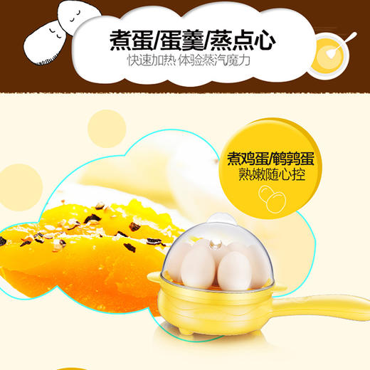 多功能电煎蒸锅   蒸蛋煎蛋煮蛋迷你电煎锅 商品图2