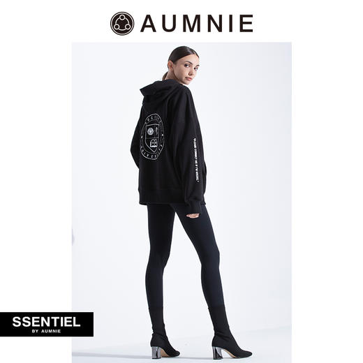 社会宽松连帽上衣 新款秋冬加厚基本款百搭外套卫衣 商品图4