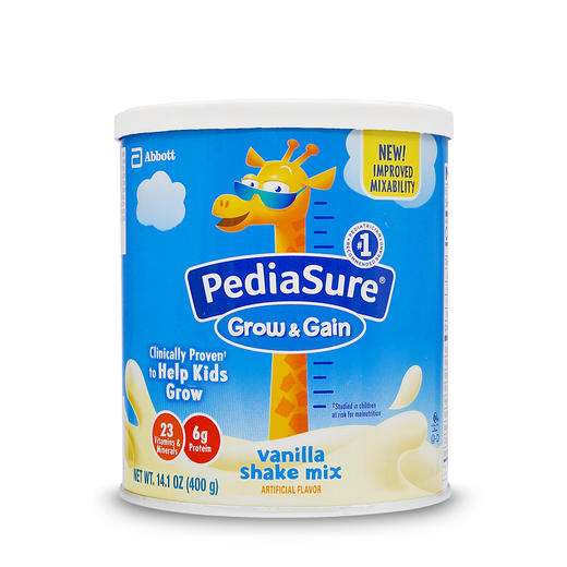 雅培similac pediasure儿童小安素奶粉香草味