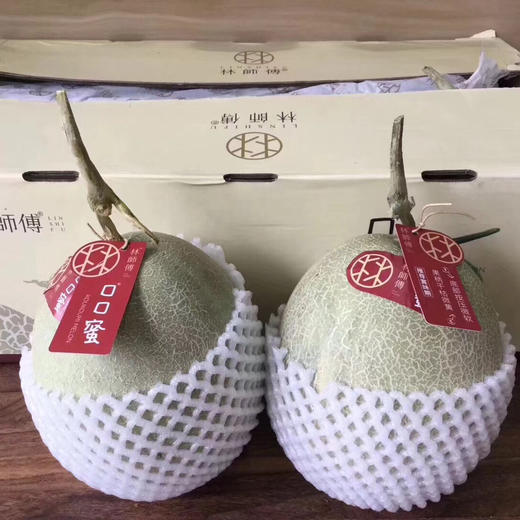 林师傅口口蜜瓜🍈，外形圆润饱满，纹路深，果肉颜色翠绿，一口下去😋，口感软糯绵蜜、香汁满口、甘甜浓郁[色][色] 商品图8