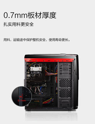 。【 DIY电脑】宁度家用游戏办公组装机DIY台式电脑主机整机全套畅玩LOL DNF 商品图1