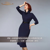 【特惠】YIQU | “心悦”针织连身裙（深蓝）PT 商品缩略图1
