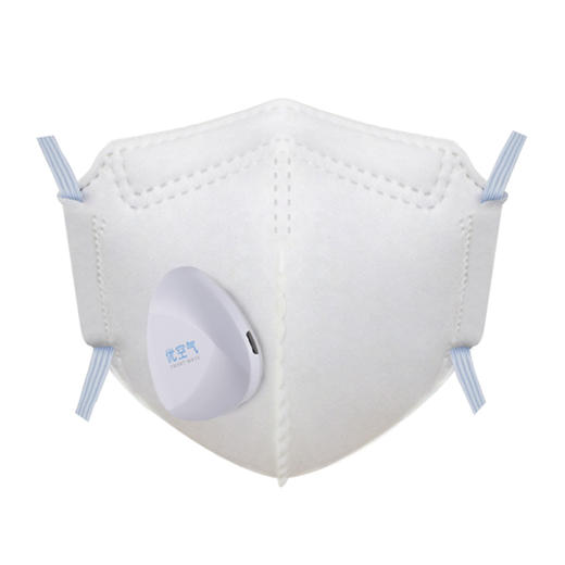 【会员专享】优空气 智能防雾霾口罩（1+1套装）头戴式 商品图2