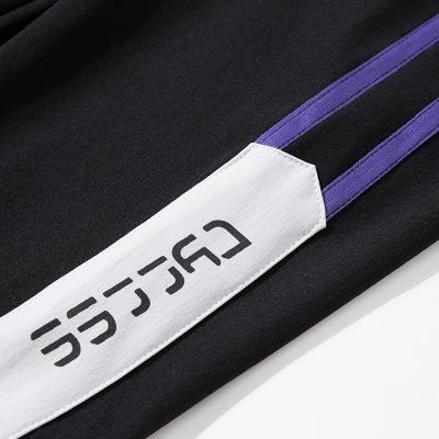 【服饰鞋包】韩路男装秋季男休闲裤新款印花小脚裤束脚运动加绒长裤子 商品图4