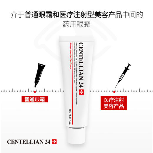 centellian24森特莲祛皱眼霜 淡化黑眼圈紧致眼袋细纹 25ml 商品图4