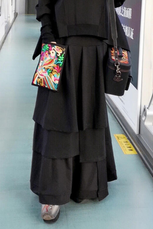 裙埃落定绣花大摆半身裙 | 杨老师同款  | 现货加急发 商品图5