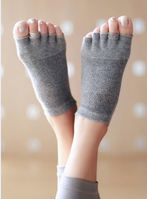 hi ToYogi  专业瑜伽袜 正品双面硅胶防滑瑜伽袜 全棉透气 商品图8