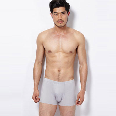 NM21305 【1条】男士莫代尔随身裁男平角裤（偏大一码） 商品图1