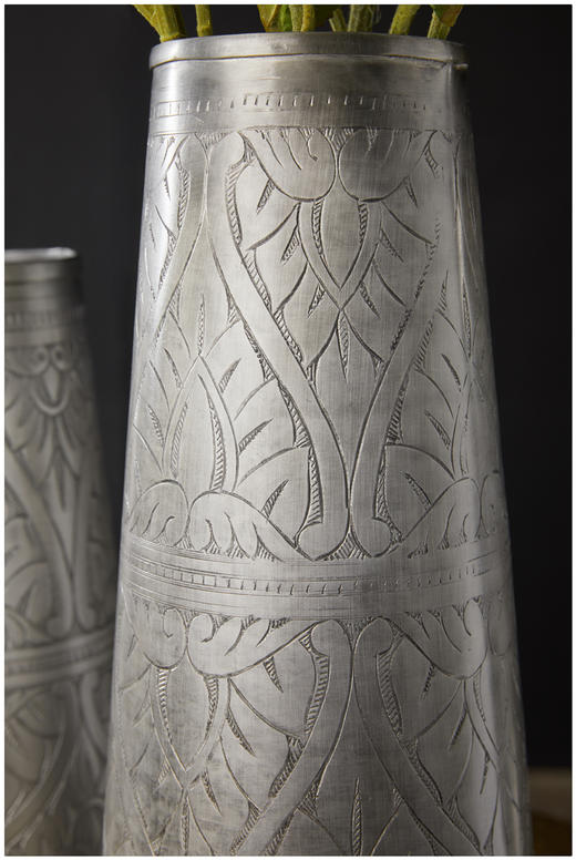 NS家居nsfurniture进口金属高低花瓶花器NSDE-136213A*PewterA/B 商品图4