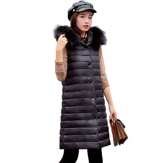 xxh8001新款内穿打底无袖轻薄冬季羽绒服女马甲背心