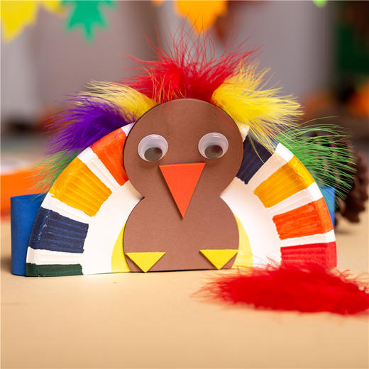 感恩节手工DIY礼盒火鸡南瓜玉米环创作品材料包节日礼盒 商品图4