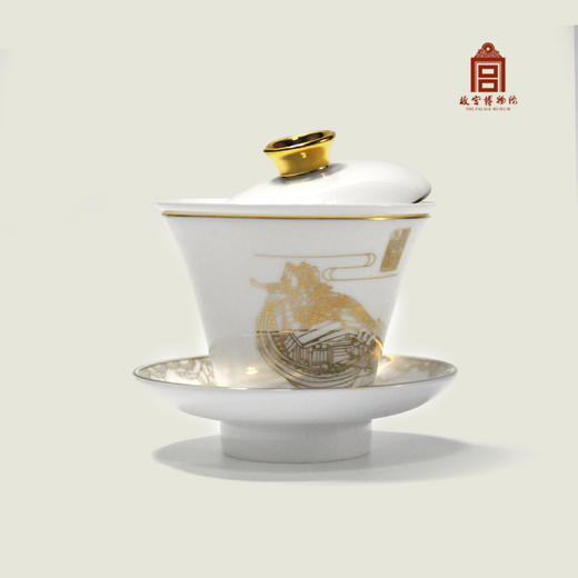 清明上河图盖碗 商品图0