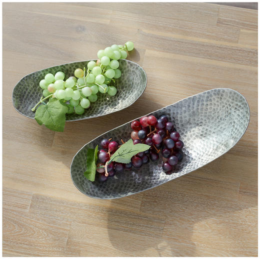 NS家居 nsfurniture 进口金属托盘NSDE-136216A*Pewter 商品图3