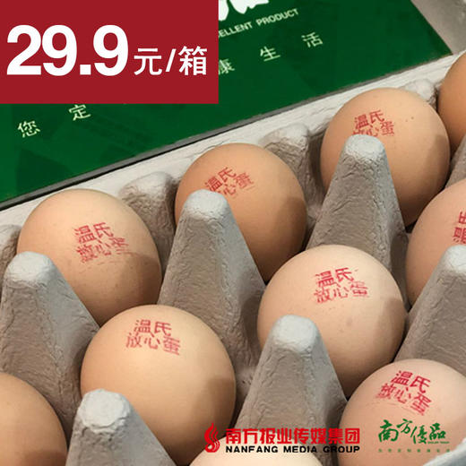 【温氏知名品牌】温氏放心鸡蛋 30枚/托 商品图0