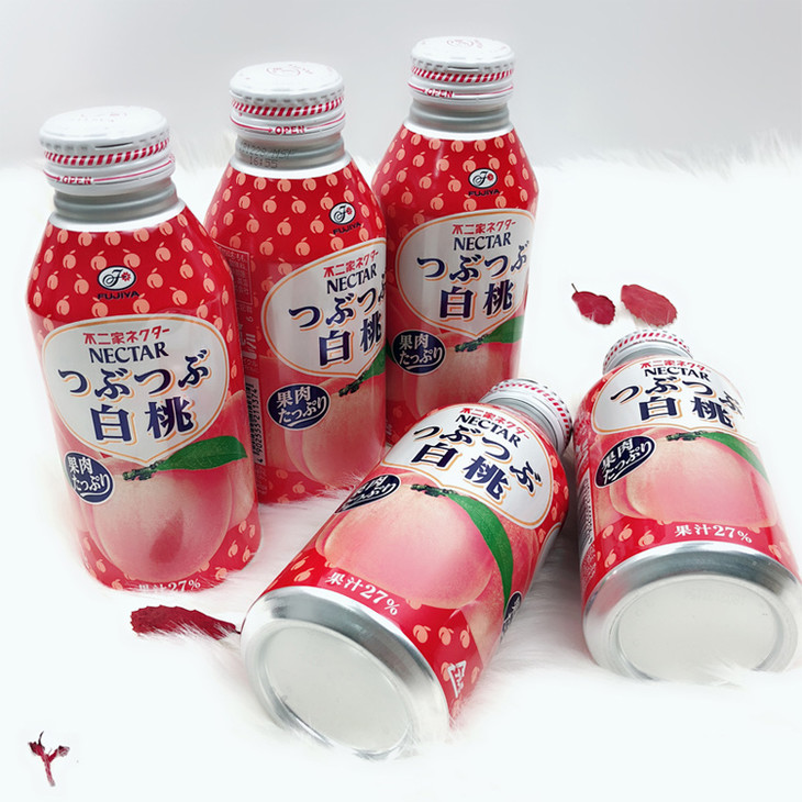 日本三得利白桃汁粉红水蜜桃果汁季节限定飘逸桃子汁