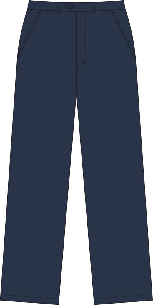 鲁迅中学-男西裤 商品图0