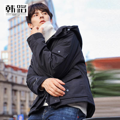 【棉服男】韩路休闲男装 冬季外套机能棉衣男士连帽工装多口袋加厚棉服 商品图3