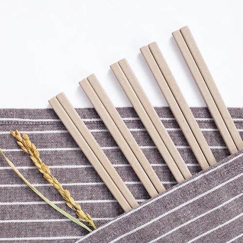 壳氏唯稻壳筷子10双装不发霉安全环保