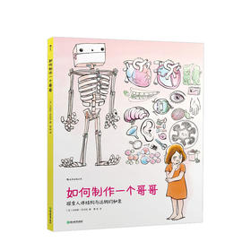 如何制作一个哥哥 探索人体结构与运转的秘密 7-10岁 童书科普百科