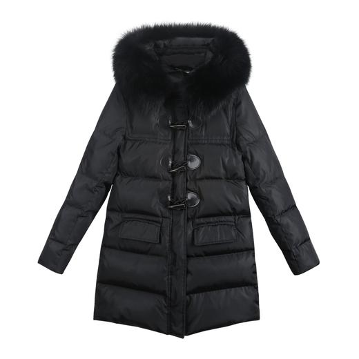 金蘑菇菇 冬日牛角扣学院风减龄乖巧羽绒服 特价不退不换~ 商品图4