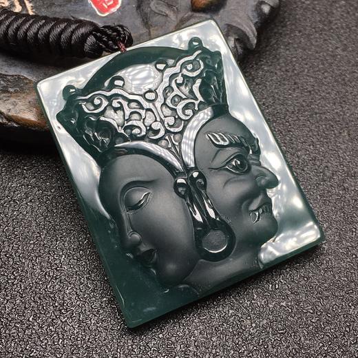 d61457翡翠冰糯种蓝水一念之间