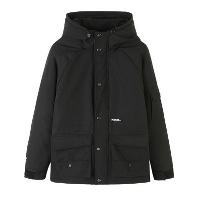 【棉服男】韩路休闲男装 冬季外套机能棉衣男士连帽工装多口袋加厚棉服 商品图5