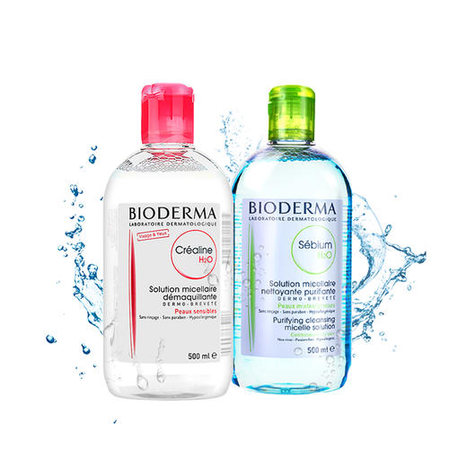 【卸妆清洁】法国 Bioderma 舒妍贝德玛卸妆水 温和不刺激 500ml 商品图0