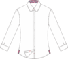 鲁迅中学-男女长袖衬衫  （温馨提醒：此衬衫不含校徽，徽标需单独购买哦~） 商品缩略图1