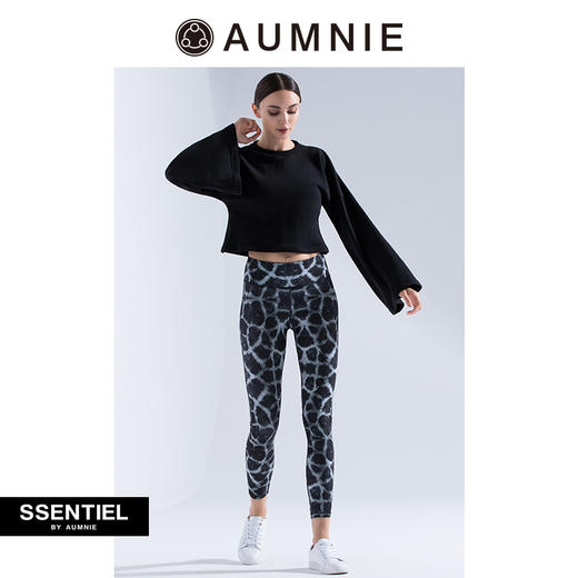 SSENTIEL by AUMNIE｜喇叭袖短款卫衣 新款秋冬基本款百搭 商品图4