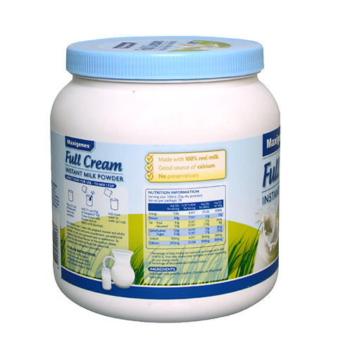 【香港直邮】澳洲Maxigenes 蓝胖子奶粉（全脂）1kg 商品图1