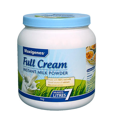 【香港直邮】澳洲Maxigenes 蓝胖子奶粉（全脂）1kg 商品图0