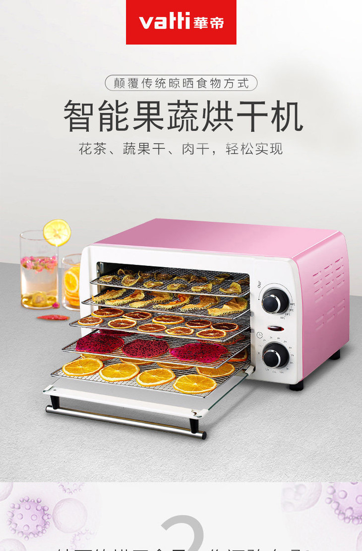 水果烘干机水果烘干机小型迷你食品家用干果机风干果蔬肉类食物脱水机