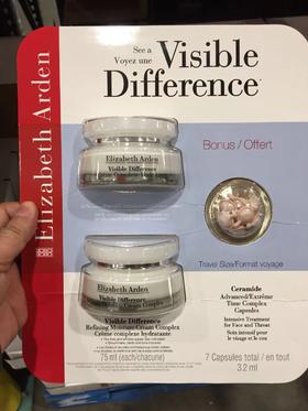 特价！2瓶+粉胶 雅顿21天显效面霜（2个75ml+7粒时空胶囊 包邮）温哥华直邮