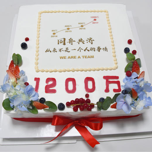 【定制DZ001】14英寸 企业/公司  开业/年会/庆典/定制蛋糕 商品图2