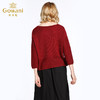 乔万尼羊毛针织衫女 春冬季新款宽松大码长袖上衣套头短款毛衣EB3M297 商品缩略图3