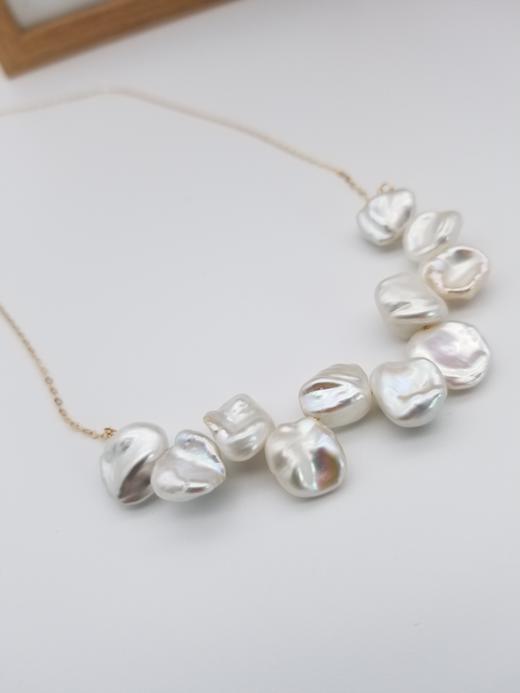 三生石·14k包金巴洛克珍珠项链 商品图10