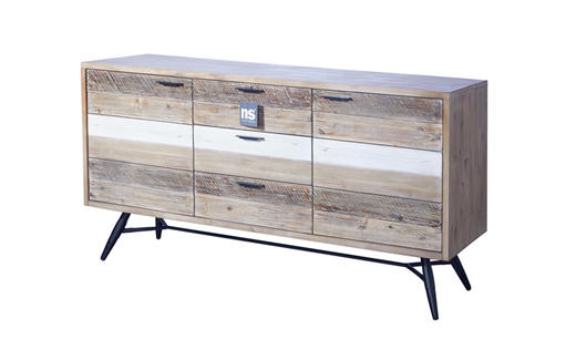 NS家居nsfurniture家居 餐厅进口HAVN系列实木餐边柜NSCB-HAVN D01 商品图0