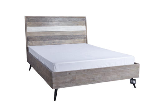 NS家居nsfurniture卧室 进口HAVN系列实木双人床NSBD-HAVN B01Q 商品图1