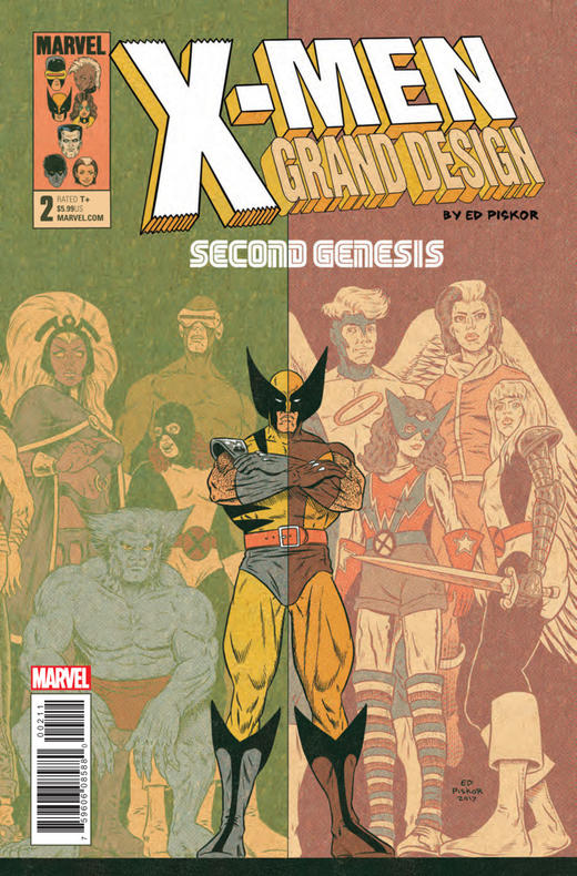 X战警宏图 第二纪元 支线 X-Men Grand Design Second Genesis（2018）普封 商品图0